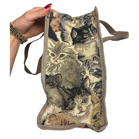 Cat Tapestry Shopping Bag – SIGNARE - Picture 5 of 13
